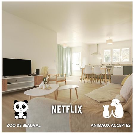 Au Calme - Maison Avec Grand Jardin - Proche Zoo De Beauval Vicq-sur-Nahon Exteriör bild
